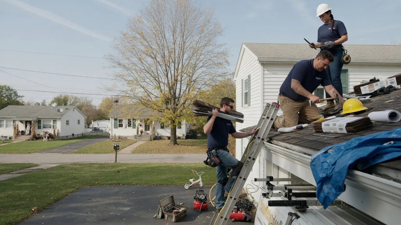 Local Roofing Contractors in Lacon, IL near me